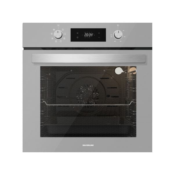 Four électrique ventilé SILVERLINE 72L Inox (BO6504S01) Four électrique ventilé SILVERLINE 72L Inox (BO6504S01)